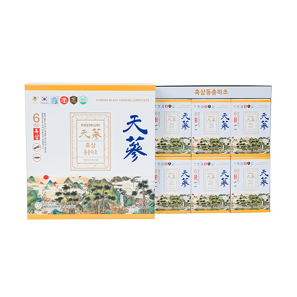 Nước hắc sâm đông trùng hạ thảo Premium - 30 gói x 50ml