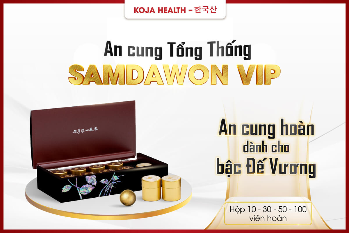 Công Thần Bảo Sansamga Gongjinbo Samdawon (an Cung Tổng Thống) 30 Viên