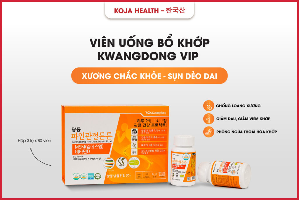 Viên Uống Bổ Khớp Kwangdong Vip 240 Viên