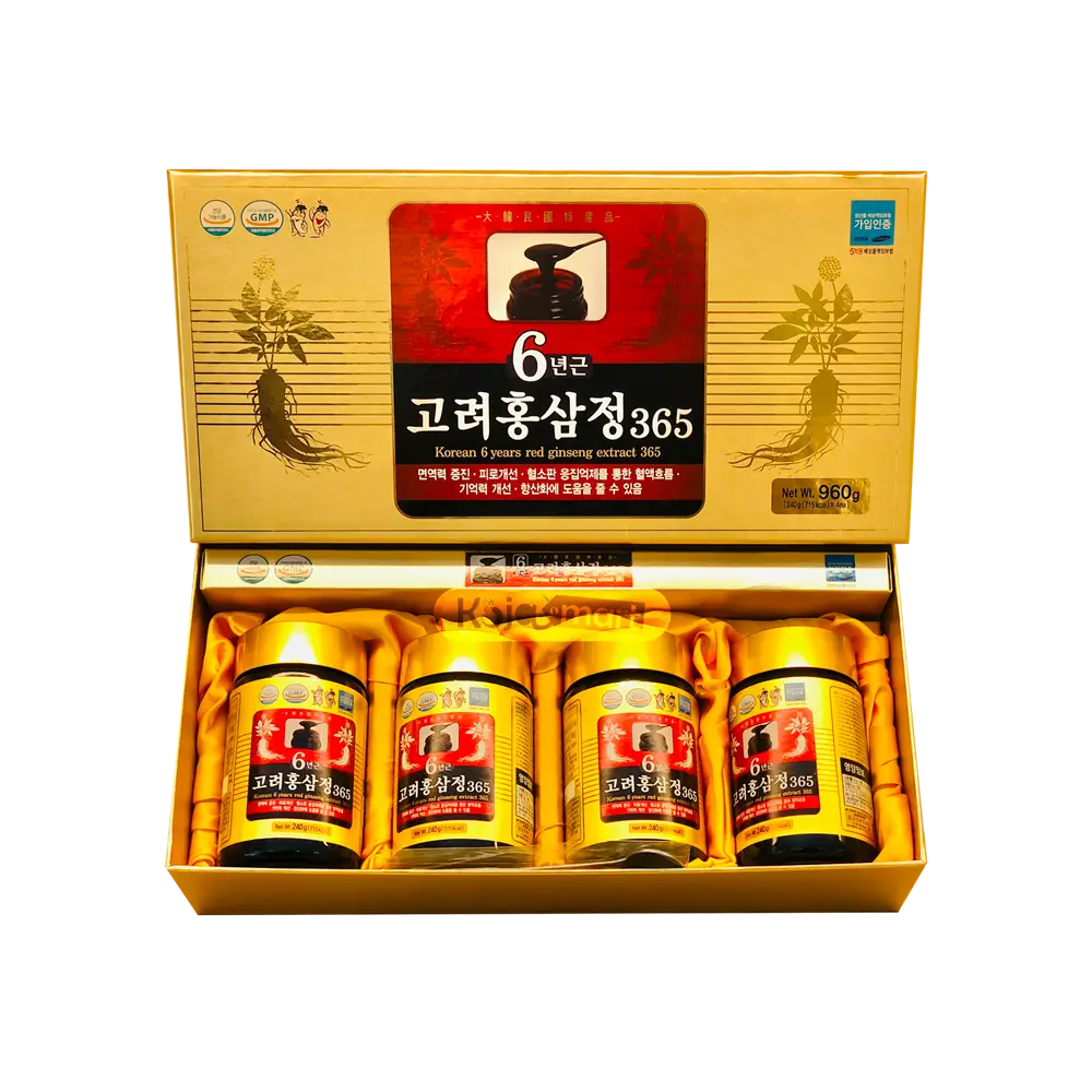 Cao Hồng Sâm 365 Hàn Quốc 4 Hũ X 240g