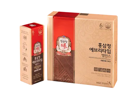 Tinh Chất Hồng Sâm Kgc Everytime Balance - 30 Gói X 10ml