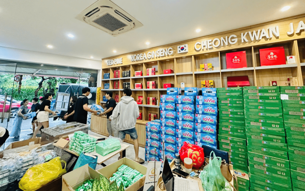 Koja Mart Chung Tay Vì đồng Bào Miền Bắc