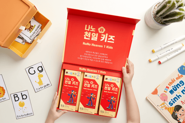 Top 3 NƯỚc HỒng SÂm HÀn QuỐc DẠng GÓi DÀnh Cho TrẺ Em