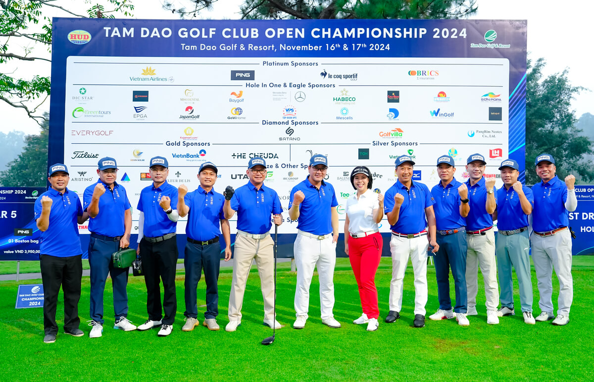 Koja Mart Tự Hào Là Nhà Tài Trợ Kim Cương Của Tam Dao Golf Club Open Championship 2024