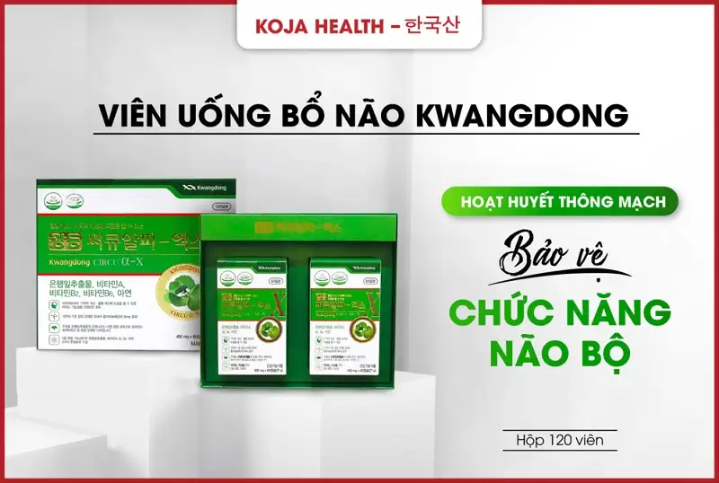 Viên uống bổ não Kwangdong
