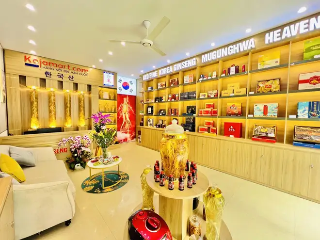 Cửa hàng Nhân sâm Hàn Quốc cao cấp Koja Mart
