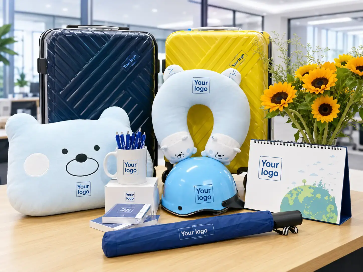 In logo doanh nghiệp lên quà tặng giúp tăng độ nhận diện của công ty
